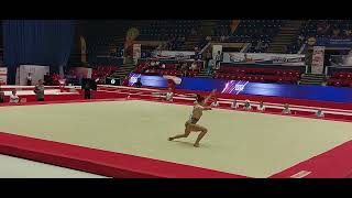 Kaylia Nemour  Floor Final RomGym 2024 [upl. by Broadbent]