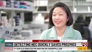 Health Spotlight Detecting necrotizing enterocolitis quickly saves preemies [upl. by Zinck289]