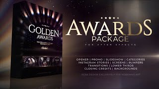 Award Ceremony Event Package  After Effects Template [upl. by Enillebyam6]