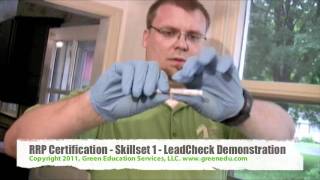 Lead Testing Kits  LeadCheck Demonstration [upl. by Attenol]