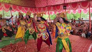 Chhau Dance Kans VadhMathura Gaman Padampur Kotunwa Mela CKP Amit Sardars Mob9835814571 [upl. by Gosney789]