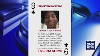 Jay Amador featured on unsolved homicide playing card [upl. by Aspasia]