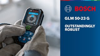 Bosch GLM 5023 G Laser Measure  Green Laser Colour Display IP65 amp 360° tilt sensor [upl. by Ignace772]