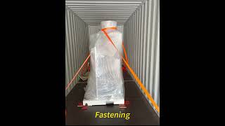 45CBM HF vacuum dryer shipping to South of Korea [upl. by Fujio]