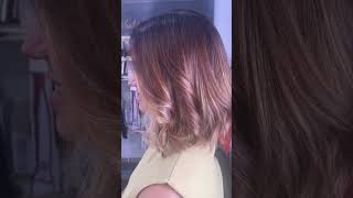 Mechas Balayage en dos tonos y corte ClaviCut [upl. by Issej]