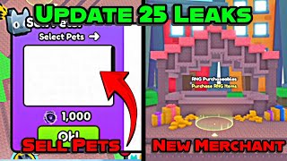 🤑 PURCHASABLE ITEMS SELL PETS AND MORE  UPDATE 25 NEW LEAKS IN PET SIMULATOR 99 [upl. by Els]