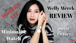 WELLY MERCK Watch Review  26mm Vs 36mm Comparison amp Mod Shots  Alexa Style Book [upl. by Ahseet]