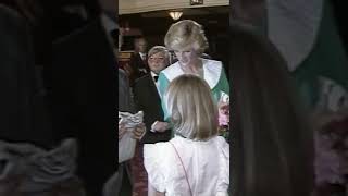 1983 Princess Diana Meets Her Favourite Band [upl. by Race]