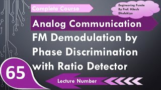 Ratio Detector with Phase Discrimination for FM Demodulation  Basics amp Working of Ratio Detector [upl. by Maria]