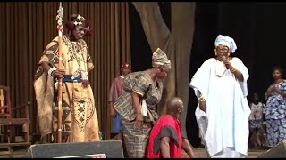 LA TROUPE CULTURELLE ET ARTISTIQUE  KOUROUKANFOUGA DANS SOUNDIATA 04 [upl. by Llerdnad]