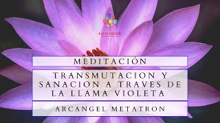 Meditación Llama Violeta y Arcángel Metatron [upl. by Buskus505]