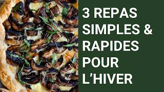 3 recette d’hivers simples rapides et réconfortantes à tester durgence [upl. by Concordia]