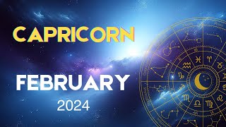 Capricorn Horoscope February 2024  Detailed Astrology Forecast [upl. by Assiral]