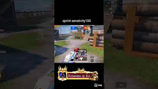 SPRINT SENSITIVITY Guide For🥶😱 Fast Movement  Best Sprint Sensitivity  BGMIPUBG Mobile [upl. by Ynwat702]