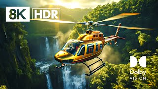 FLYING OVER STUNNING PLACES  8K HDR DOLBY VISION™ POV [upl. by Henrie]