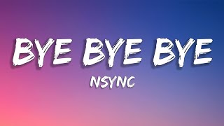 NSYNC  Bye Bye Bye Lyrics Deadpool 3 Soundtrack [upl. by Yesdnik]