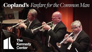 Copland Fanfare for the Common Man  National Symphony Orchestra [upl. by Ahsenauq]