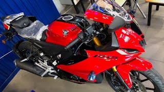 New 2024 Yamaha R15 v4 Full Detailed Review  OnRoad Price  New Features❤️ [upl. by Siari]