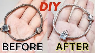 How to Clean your Pandora Silver Jewelry  bag talks by anna [upl. by Emery]