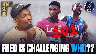 Fred Kerley on the 1 v 1 challenges in track [upl. by Runck]