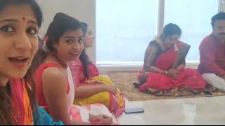 sivaangi special song singing vijaya dashami celebration with family [upl. by Trebliw]