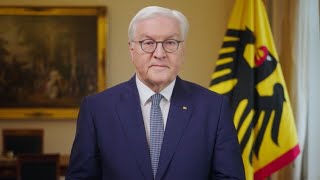 Bundespräsident Steinmeier Demonstrationen gegen Rechts „machen uns allen Mut“ [upl. by Eissirk545]