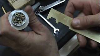 Van Staal Reel Radial Bearing amp Pinion Gear removal [upl. by Inkster469]