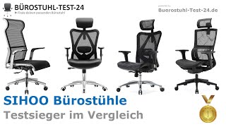 Die besten SIHOO Bürostühle 2024 TOP 5 🥇 Testsieger im Vergleich gut amp günstig [upl. by Holbrooke714]