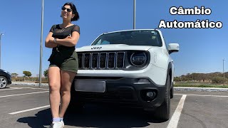 DIRIGINDO CARRO AUTOMÁTICO PELA PRIMEIRA VEZ  JEEP RENEGADE [upl. by Eitsim800]