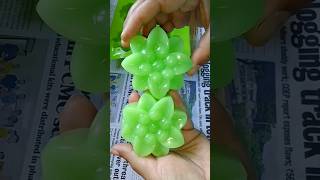 diy craft soya wax flower shape candle 🕯️✨ [upl. by Dylane]