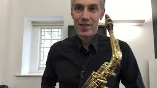 How to play altissimo G on alto saxophone [upl. by Enal320]