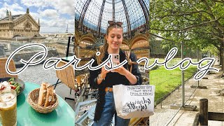 PARIS VLOG  shopping with prices my favourite restaurant  what the Olympic setup looks like [upl. by Amalbena]