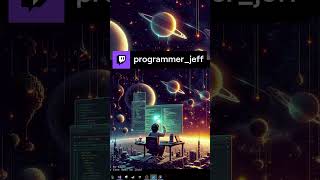 Cosmic Code Odyssey  Electronic Dance Futuristic  AI generated fro  programmerjeff on Twitch [upl. by Kloman380]