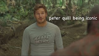 peter quill being iconic for 3 minutes straight [upl. by Gonroff]