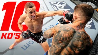 Top 10 Flyweight Knockouts in UFC History [upl. by Ssitruc155]