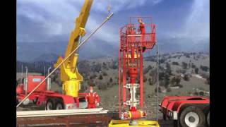 Hydraulic Rig Assist in Conjunction with a crane [upl. by Flanna]