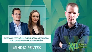 Mindig Péntek Podcast Magyar Péter nőellenességétől az európai baloldal magyarellenességéig [upl. by Nemrak]