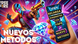 Cómo Recargar Diamantes en Free Fire con Yape 2024 ¡2 MétodoS Fácil y Rápido [upl. by Lissi895]