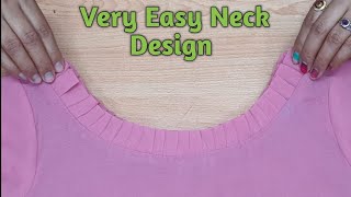 Neck DesignStayalist Neck DesignBout Neck Design Frill Neck Design [upl. by Latrina949]