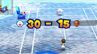 Mario Tennis Open  Snow Court Ace CPU [upl. by Naibaf233]