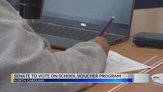 NC Senate to vote on school voucher program [upl. by Nortyad933]