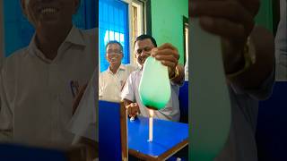 Heat transfer Science experiment by our teachers shortsvideo scienceexperiment [upl. by Elana]