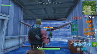 GeForce GT 1030  AMD A67400K  Fortnite Battle Royale FPS Test Medium [upl. by Edialeda]