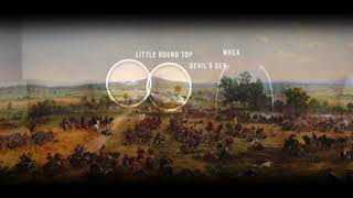 The Gettysburg Cyclorama in 360º  American Battlefield Trust [upl. by Astred]