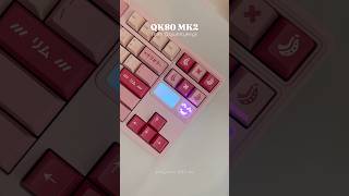 💘QK80 MK2 pink keyboard build [upl. by Bettina]