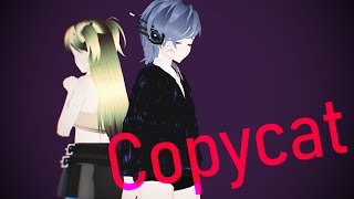 MMD Original Motion DL Copycat Flash Warning [upl. by Esiuolyram224]