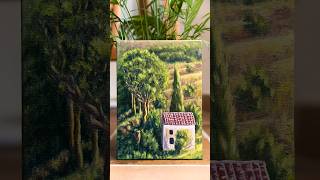 Post plein air painting en el estudio pleinairpainting oilpainting arte [upl. by Ahsenra]