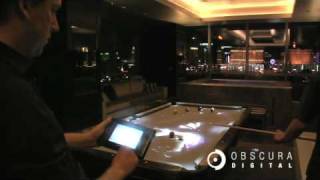 Obscura Cuelight Pool Table [upl. by Aicillyhp]