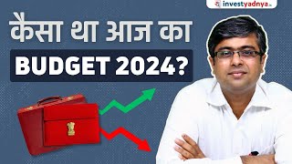 Budget 2024 Highlights  How is BUDGET 2024  Parimal Ade [upl. by Yeoz]