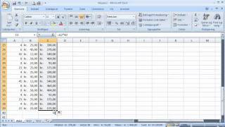 Excel Smart kopiering af formler [upl. by Htenek]